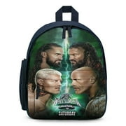 WWE Small Backpack Small Bookbag Cartoon Backpack Gifts